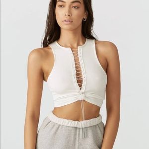 Josh Brown Lace Up tank